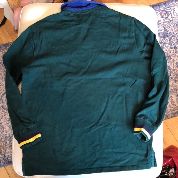 Polo by Ralph Lauren long sleeve hunter green polo shirt - Picture 9 of 9